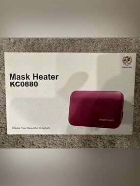 NWT Kingdom Cares, Mask Heater with Mirror, Pink Case